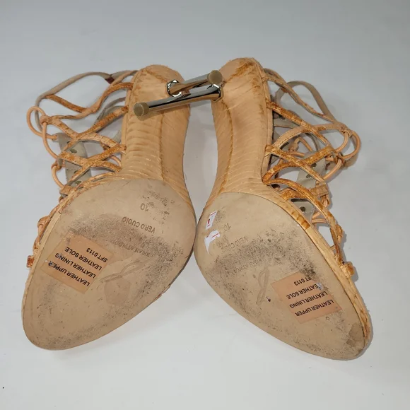 Bundle Of 5 Lamb Tory Burch Brian Atwood Elegant Heels Women Shoes Size 10 - Picture 15 of 16